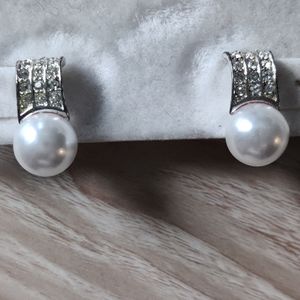 Pearl Bling earrings